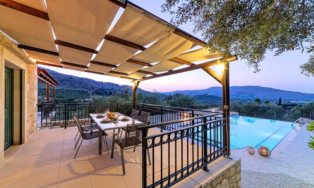 Villa Stelios Private Pool Georgioupoli Buitenkant foto