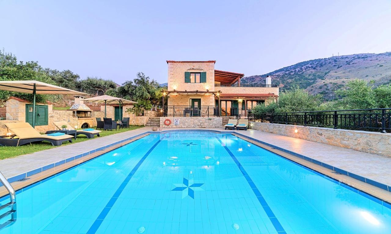 Villa Stelios Private Pool Georgioupoli Buitenkant foto