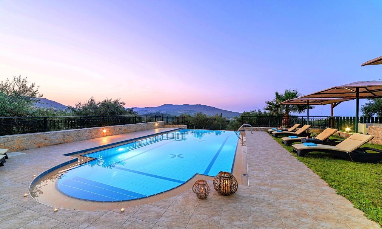 Villa Stelios Private Pool Georgioupoli Buitenkant foto